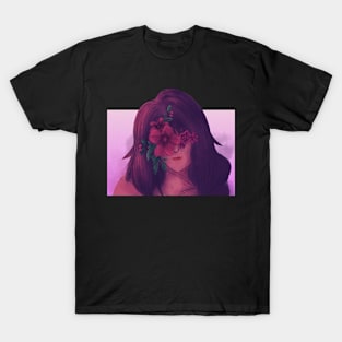 The woman and flower T-Shirt